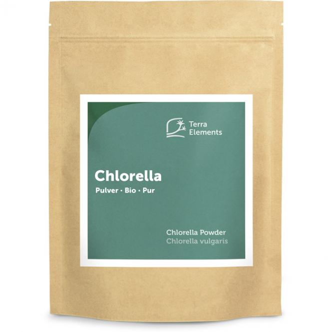 Chlorella bio en poudre, 500 g 